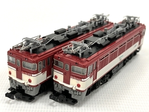 TOMIX 2126 JR ED75 1000形 電気機関車 JR貨車更新車 計2両 鉄道模型 ジャンク M8259507