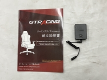 【1円】GTRACING GT909YJ ゲーミング チェア 太陽の塔 シリーズ BLACK 椅子 中古 楽 Y8056500_画像2