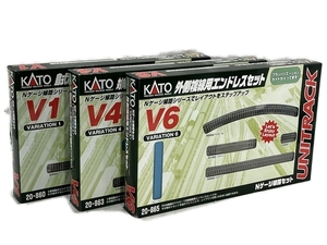 KATO 20-860 V1 20-863 V4 20-865 V6 Nゲージ 線路 セット 鉄道模型 中古 良好W8277098