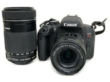Canon デジタル一眼レフカメラ EOS KISS X9i EFS 18-55mm 55-250mm ダブルズームキット カメラ ジャンク T8266013_画像1