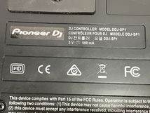 Pioneer DDJ-SP1 Serato DJ Pro 対応サブコントローラー DJコントローラー 2016年製 音響機材 パイオニア 中古 H8255166_画像7