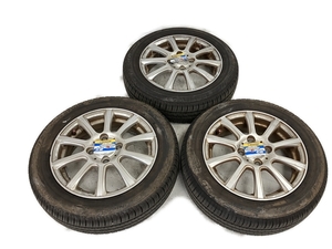 【引取限定】BRIDGESTONE ECOPIA NH100C 155/65R14 75H 14インチ 軽自動車 コンパクトカー タイヤ ホイール 3本 セット 中古 直 W8247945