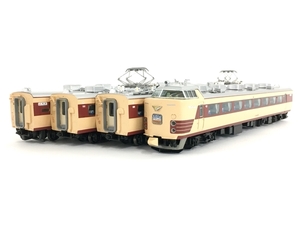 TOMIX HO-907 国鉄 485系 特急形電車 4両セット 限定品 HOゲージ 鉄道模型 ジャンク Y8292058