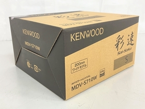 KENWOOD ケンウッド MDV-S710W TYPE S 彩速 カーナビ 家電 未使用 K8285843