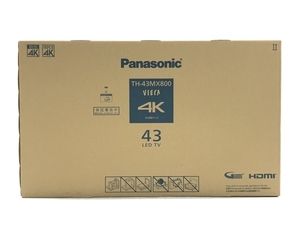 Panasonic VIERA TH‐43MX800 43インチ 4K 内臓 液晶 テレビ パナソニック ビエラ 未開封 未使用 F8293389