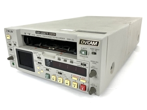 SONY DVCAM DSR-25 デジタルビデオカセットレコーダー 2003年製 電源ケーブル欠品 ジャンク Y8274068