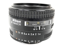 【CO対象11/30迄】 Nikon AF NIKKOR 50mm F1.4 単焦点 レンズ ニコン ジャンク Y8295811_画像9