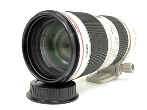 Canon EF70-200mm F2.8L IS II USM ズームレンズ 望遠 専用ケース付 カメラレンズ キャノン 中古 美品 O8259803