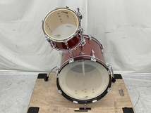 【引取限定】SONOR SAFARI UX DRUM HEAD ドラムセット 赤 ドラム 中古 直 S8254334_画像2