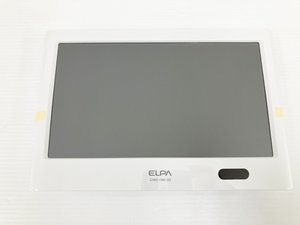 ELPA CMS-H1001 ワイヤレスカメラ モニター付 フルハイビジョン 10型 家電 エルパ 防犯カメラ 中古 美品 O8292687