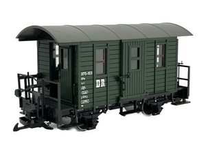 メルクリン LGB ドイツ国営鉄道 DR 975-103 2軸貨車 Gゲージ 鉄道模型 中古 N8296460