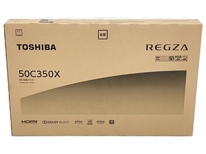 東芝 50C350X REGZA レグザ 50型 4K 液晶テレビ 家電 未使用 O8303083