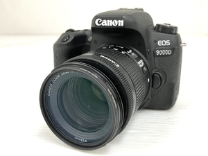 Canon EOS 9000D EF-S 18-55mm / 55-250mm 一眼デジタル ダブルズーム レンズ キット カメラ キャノン 中古 O8305069