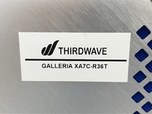 Thirdwave GALLERIA XA7C-R36T ゲーミング デスクトップ PC 12th Gen i7 12700 32GB SSD 1TB RTX 3060 Ti Win 11 Home 中古 良好 T8216393_画像7