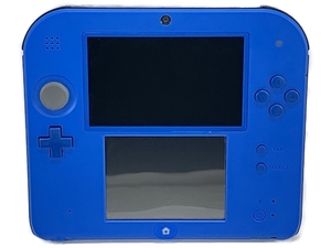 Nintendo 2DS FTR-001 任天堂 ニンテンドー ブルー ゲーム機器 中古W8254487