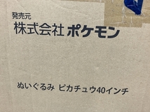 ポケモンセンター限定 ポケットモンスター ピカチュウ 40インチ ぬいぐるみ 輸送箱未開封 未使用 N8293576_画像3