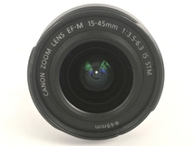 CANON ZOOM キヤノン LENS EF-M 15-45mm 1:3.5-6.3 IS STM レンズ カメラ周辺機器 中古 Y8297092_画像8