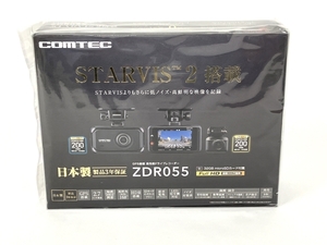 COMTEC ZDR055 前後2カメラ GPS搭載 ドライブレコーダー 未使用 Y8312456