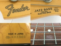 Fender JAZZ BASS ELECTRIC BASS Contour Body エレキベース フェンダー ギター ジャンク Y8276470_画像3