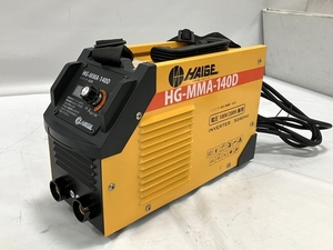HAIGE インバーター溶接機 電圧 100V/200V 兼用 小型 軽量 アーク溶接機 HG-MMA-140D 中古 H8285034