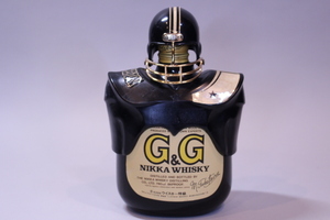 p-1534　未開栓古酒　NIKKA WHISKY ニッカ ウイスキー G&G アメリカンフットボール ボトルキャップ　760mL