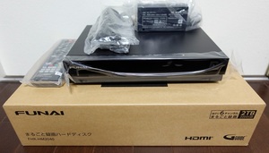 ■未使用品■FUNAI製 まるごと録画ハードディスクレコーダ FHR-HM2040 (6チューナ、2TB)