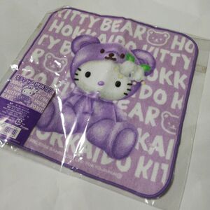 HELLO KITTY 北海道 2002年 キティベア物語 20×20 タオルハンカチ