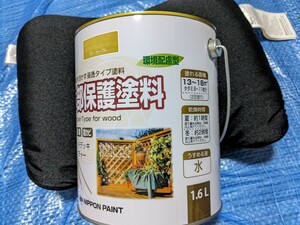 ニッペホームプロダクツ 水性 木部保護塗料 1.6リットル メープル 日本ペイント