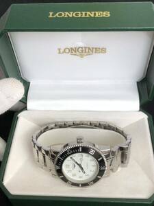 LONGINES ロンジン 未使用品 黒ベゼル 自動巻 稼働品 Ref.7429 箱付き(保証書 期限切れ)