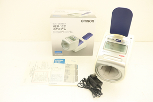 OMRON オムロン HEM-1021 スポットアーム オシロメトリック法 上腕式血圧計 血圧計 デジテル 005FUEY03