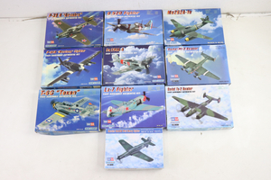 HoBBY BOSS ジャンク 10個 Ｌa-7 Fighter/ Soviet Tu-2 Bomber/ Me262A-1a/ Fw190A-8 010FTBG49