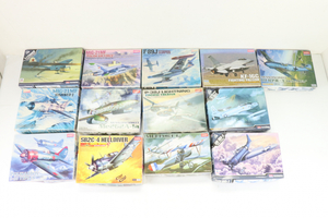 【プラモデル】ジャンク13点まとめ P-38J LIGHTNING/ F-89J SCORPION/ NTEUPORT 17/ Me262A-1a 010FTBHG83