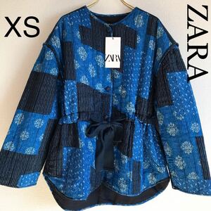 新品●タグ付き●定価11990円　ZARAオーバーサイズ中綿ジャケット●XS