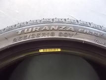 ２５５／３５Ｒ１８　ブリヂストン　ＴＵＲＡＮＺＡ　ＥＲ３３　１本　　　　2311_画像3