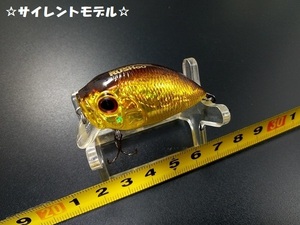 プロズファクトリー インキュベーターラッシュ60 サイレント #ブラウン&ゴールド USED PROS FACTORY INCUBATOR RUSH60 SILENT CRANKBAIT