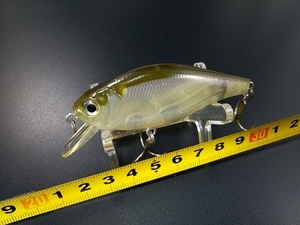 廃番 ティムコ フラットペッパー70F FLP-70F #157/パーリープレーン USED DISCONTINUED TIEMCO FLAT PEPPER FLAT-SIDE CRANKBAIT