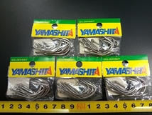 ヤマシタ ステンレス引縄針 環付 13号 10本入 5個セット 曳縄針 トローリング LOT OF 5 YAMASHITA STAINLESS STEEL TROLLING SINGLE HOOK_画像2