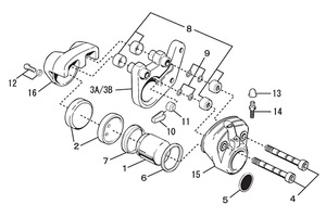 【KAWASAKI Z1/Z2】Z1/Z2 STDキャリパー (リペアパーツ：13)ブリーダーキャップ)【商品№:0200_81-32713】