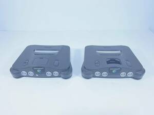 任天堂64 本体 大量 まとめ ジャンク 本体2台 ニンテンドー Nintendo N64 GAME CUBE SWITCH ニンテンドー64 NINTENDO64 任天堂 ジャンク品