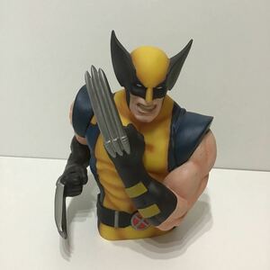 未使用/Wolverine(ウルヴァリン) Bust Bank(バスト バンク)貯金箱/フィギュア/X-MEN/超人ハルク/マーベルヒーローズ/アメコミ