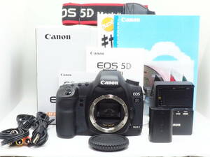 ■ショット数312回■ キャノン Canon EOS 5D MARK II ボディ 《 スレ無し ほぼ新品 付属品充実 元箱 》 #050920001-33