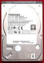 ☆2.5インチHDD 320GB 9.5mm厚：TOSHIBA MQ01ABD032_画像1