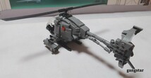 【国内発送 レゴ互換】AH-6 キラーエッグ 攻撃ヘリコプターミリタリーブロック_画像6