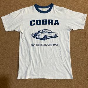 [売り切り] FREEWHEELERS COBRA S&C MOTORSリンガープリントTシャツ(M) 半袖 Tシャツ　(マッコイ トイズマッコイ Shelby