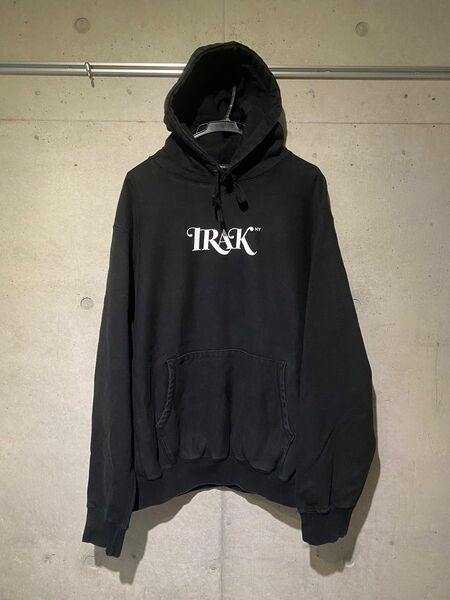 AWAKE NY × IRAK パーカー HOODIE 中古品 XLサイズ HOOD フーディー スウェット アウェイク NYC