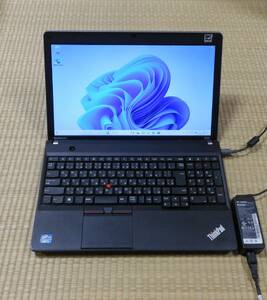 ThinkPad E530 ☆爆速☆[i5-3210M 2.50GHz・mSATA SSD 256GB+HDD 500GB・メモリ8GB・無線LAN・カメラ・Windows11, Office2021搭載]　②