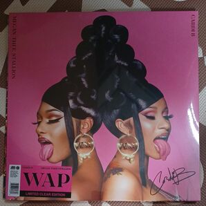 Cardi B WAP (feat. Megan Thee Stallion) Clear 12” Vinyl LPレコード