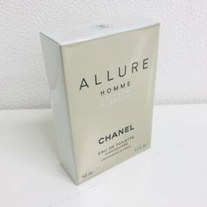 【BF-5609HS】1円スタート! 未開封 CHANEL シャネル ALLURE HOMME EDITION BLANCHE EAU DE TOILETTE CONCENTREE 50ml 1.7FL.OZ 