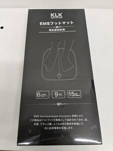 【BF-5055】【１円～】KLK EMSフットマット 電気筋肉刺激 健康 KEEP LIFEb KEEN ポータブル 新品 未使用 未開封