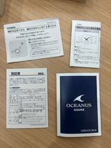 【JV4858】Casio カシオ 0ＣＷ-P1000 オシアナス OCEANUS ソーラーメンズ腕時計 コレクション 動作未確認 保管品 ケース付き 箱付き_画像9